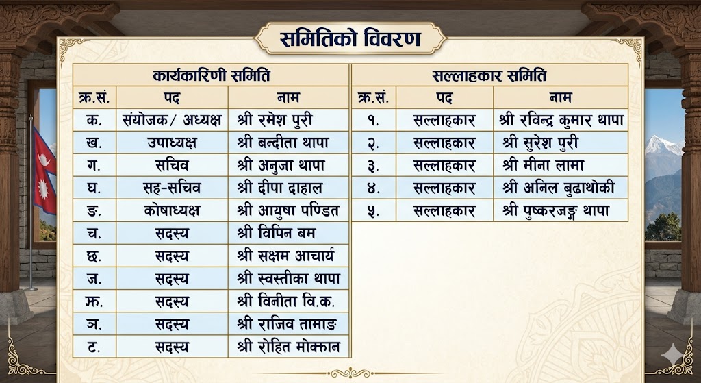 'पूर्व विद्यार्थी समाज' (Alumni Association) तदर्थ समिति गठन